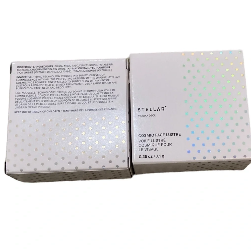 NWT Stellar Beauty finishing powder Aurora shade made in Canada